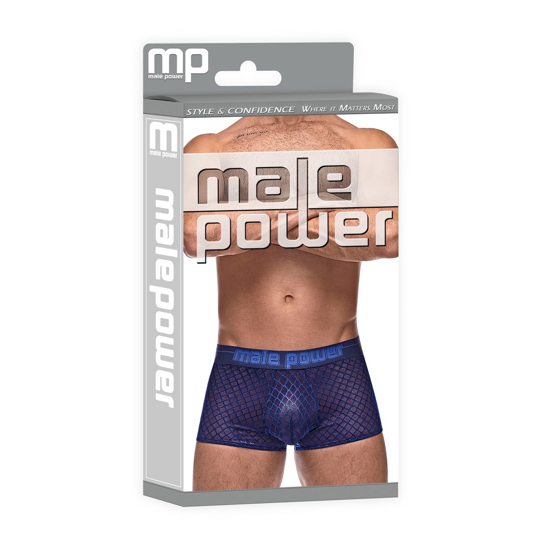 Mini Short - L - Navy - EroticToyzProducten,Lingerie,Lingerie voor Hem,Boxershorts,,MannelijkMale Power