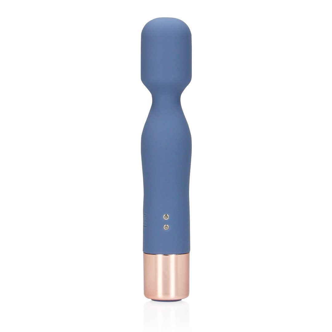 'Mini Wand Vibrator - Oplaadbaar en Waterbestendig - Zwart' - EroticToyzMassagetoestellen WandsLoveline by Shots