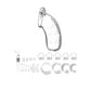 Chastity Cock Cage - 11,5 cm Polycarbonaat - Pleasureplay Peniskooien en KuisheidsapparatenManCage by Shots