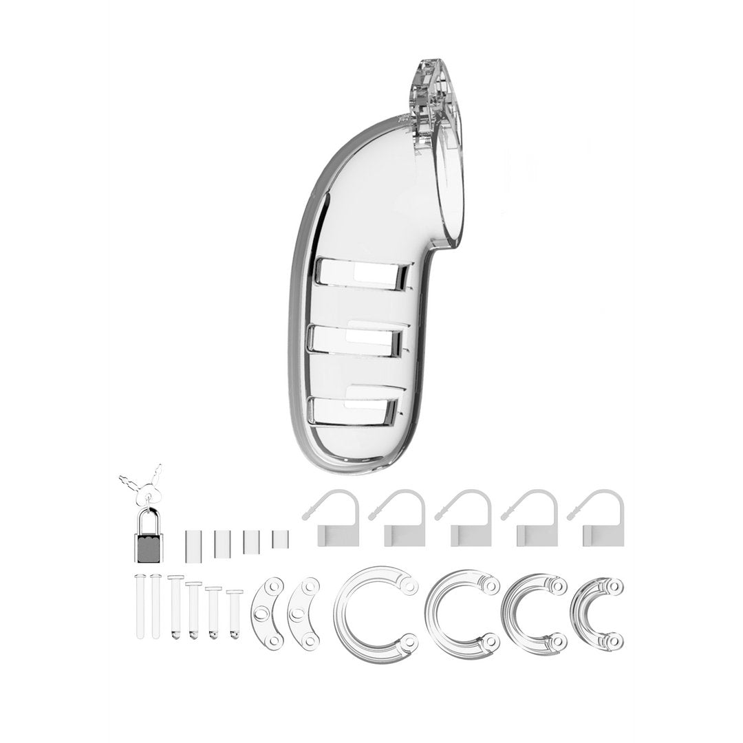 Model 06 Chastity Cock Cage - 14 cm - EroticToyzProducten,Toys,Toys voor Mannen,Peniskooien en Kuisheidsapparaten,,MannelijkManCage by Shots