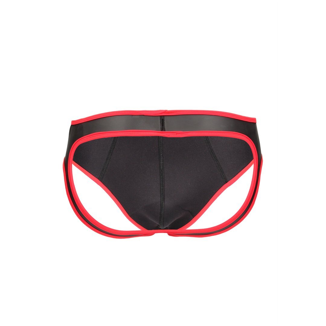 Neopreen Jockstrap - Comfortabele Pasvorm - XL - EroticToyzProducten,Lingerie,Lingerie voor Hem,Jocks,,MannelijkOuch! by Shots