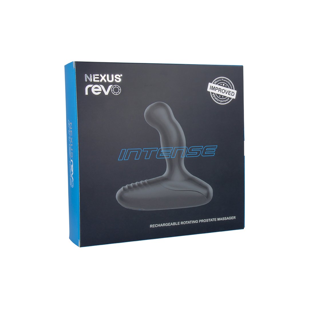 'Nexus Revo Intense Prostaat Massager met Rotatie - Waterdicht Zwart' - EroticToyzProstaatstimulatorenNexus