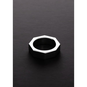 NUT Cockring - Hoogwaardig RVS - 15 x 6 x 45 mm - EroticToyzProducten,Toys,Toys voor Mannen,Cockringen,,MannelijkSteel by Shots