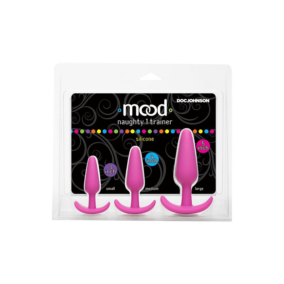 Ondeugende 1 - Butt Plug Trainer Set voor Beginners - EroticToyzProducten,Toys,Anaal Toys,Buttplugs Anale Dildo's,Buttplugs Anale Dildo's Niet Vibrerend,,GeslachtsneutraalDoc Johnson