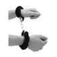 Handboeien Met Bont Zwart - Pleasureplay HandboeienOuch! by Shots