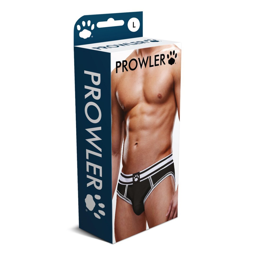 Open Brief - Wit Herenondergoed met Open Achterzijde - EroticToyzProducten,Lingerie,Lingerie voor Hem,Briefs,,MannelijkProwler