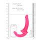 Dildo Met Zuignap - Glow in the Dark - 13,5 cm - Pleasureplay StraplessRealRock by Shots