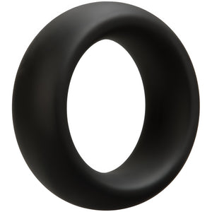 OptiMALE Cock Ring 35 mm - Zwarte Siliconen - EroticToyzCockringenDoc Johnson