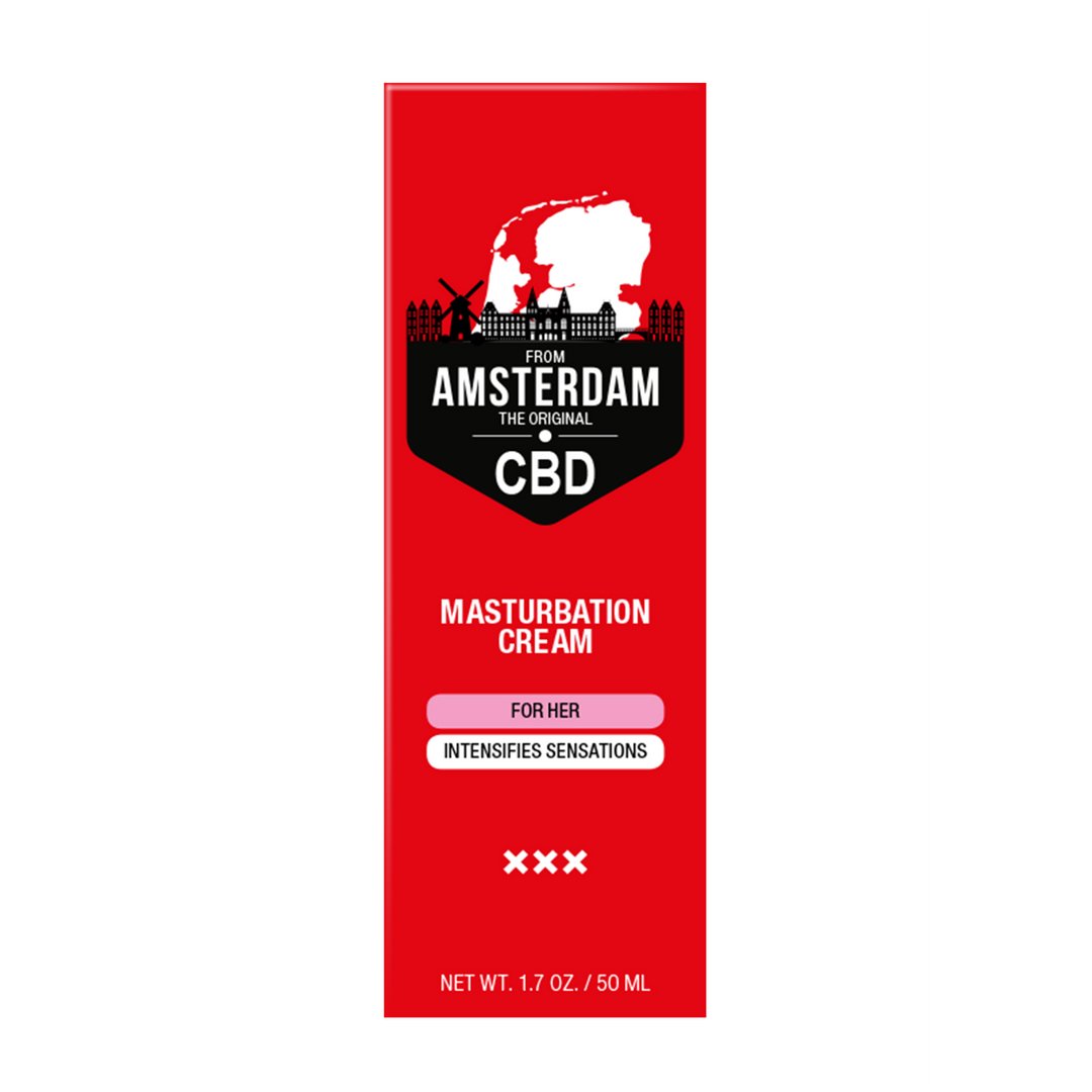 Originele Amsterdamse CBD Crème - 50 ml - EroticToyzProducten,Veilige Seks, Verzorging Hulp,Stimulerende Middelen,Overige producten,,MannelijkPharmquests by Shots