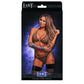 Orthia - XL Strappy Cage BH en G - String Set - EroticToyzProducten,Lingerie,Lingerie voor Haar,2 - Delige Set,Fetishkleding voor Haar,,VrouwelijkMagic Silk