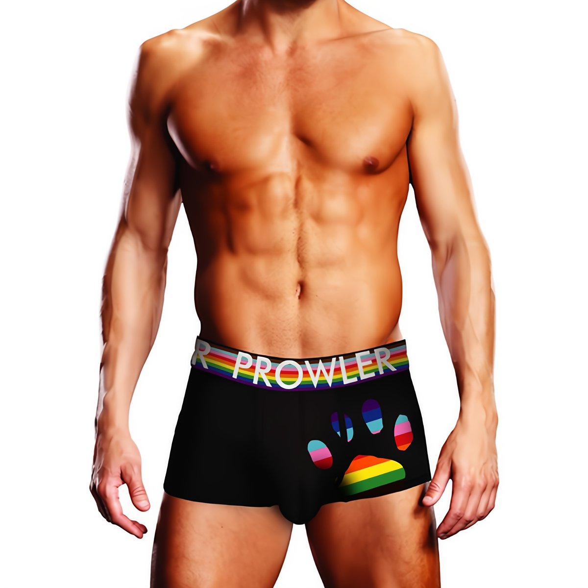 Oversized Paw Trunk - XL - Zwart Ondergoed voor Mannen - EroticToyzProducten,Lingerie,Lingerie voor Hem,Boxershorts,,MannelijkProwler