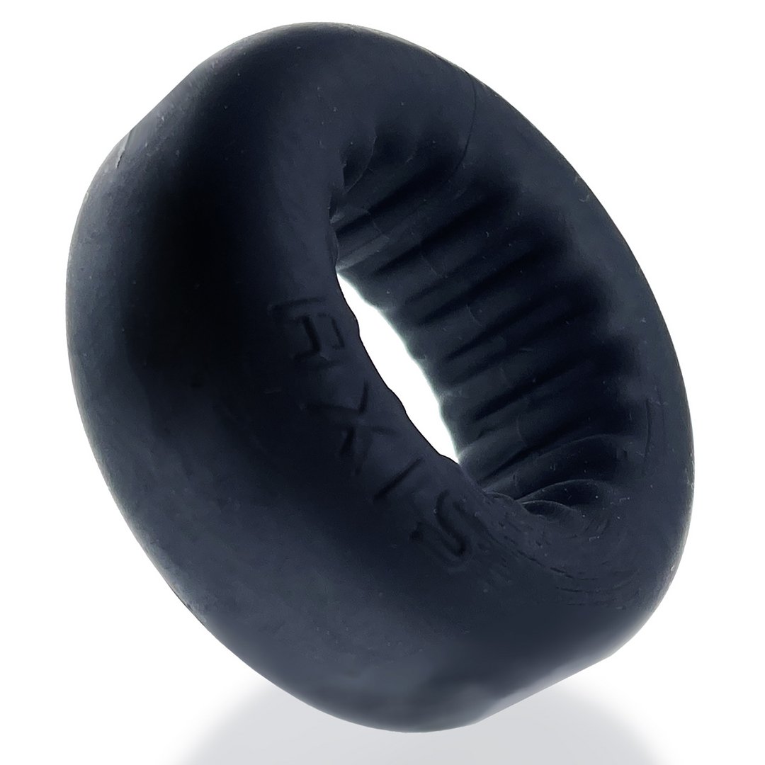 Oxballs AXIS Cock Ring Met Binnenribbels - Zwart IJs - EroticToyzCockringenOxballs