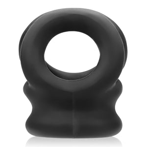 Oxballs TriSqueeze 3Ring Cocksling met Verlengde Ballstretcher - Zwart - EroticToyzBall StrapsOxballs