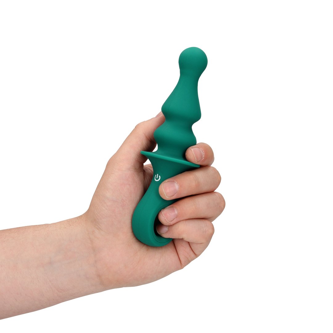 Paardensprong Vormen Anale Vibrator - Pauwenveer - EroticToyzProducten,Toys,Anaal Toys,Buttplugs Anale Dildo's,Buttplugs Anale Dildo's Vibrerend,,GeslachtsneutraalLoveline by Shots