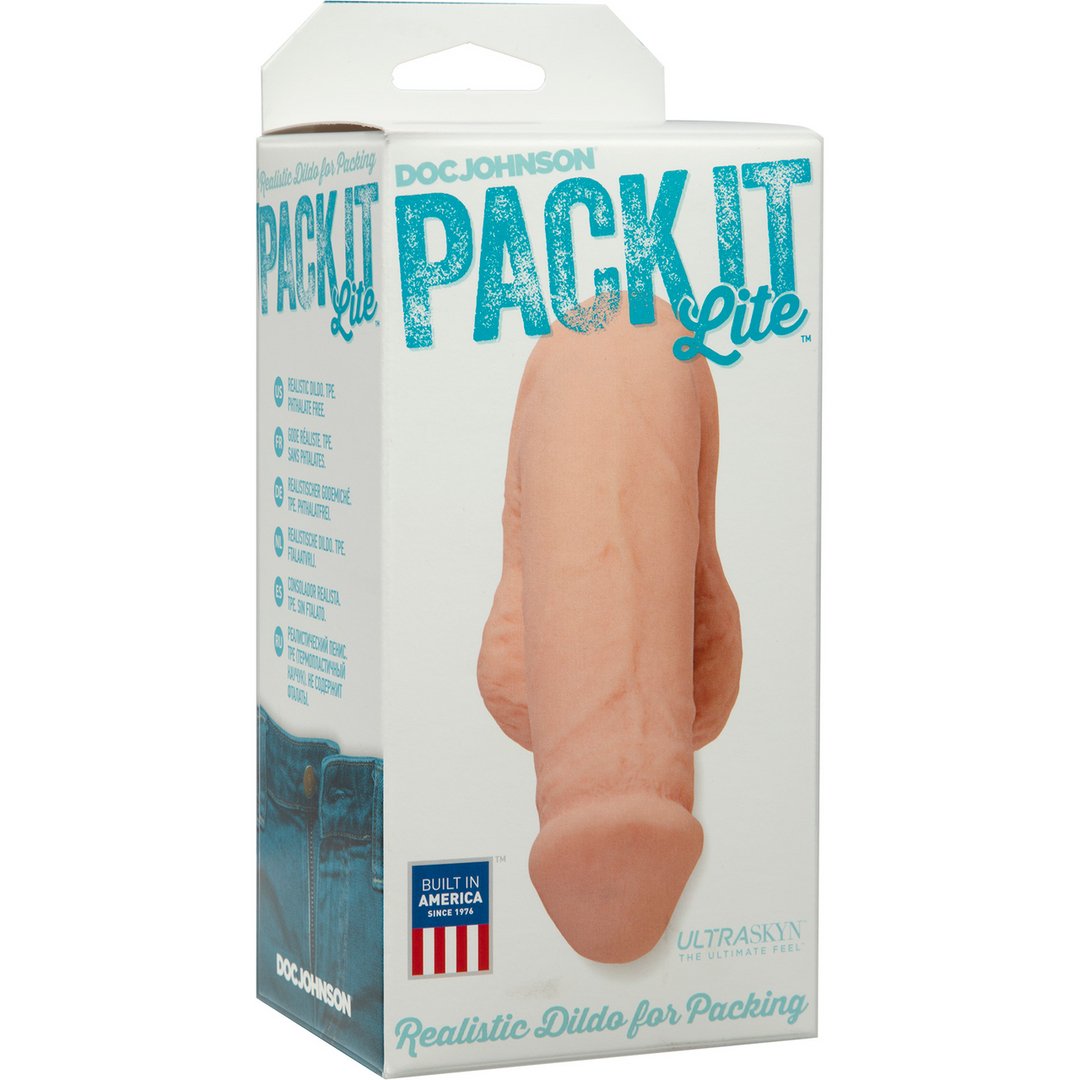 Pack It - Lite Realistische Dildo - EroticToyzProducten,Toys,Dildos,Realistische Dildo's,,GeslachtsneutraalDoc Johnson