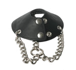 Parachute Ballstretcher met Spikes van Kwaliteitsleer - EroticToyzProducten,Toys,Toys voor Mannen,Ball Straps,,XR Brands