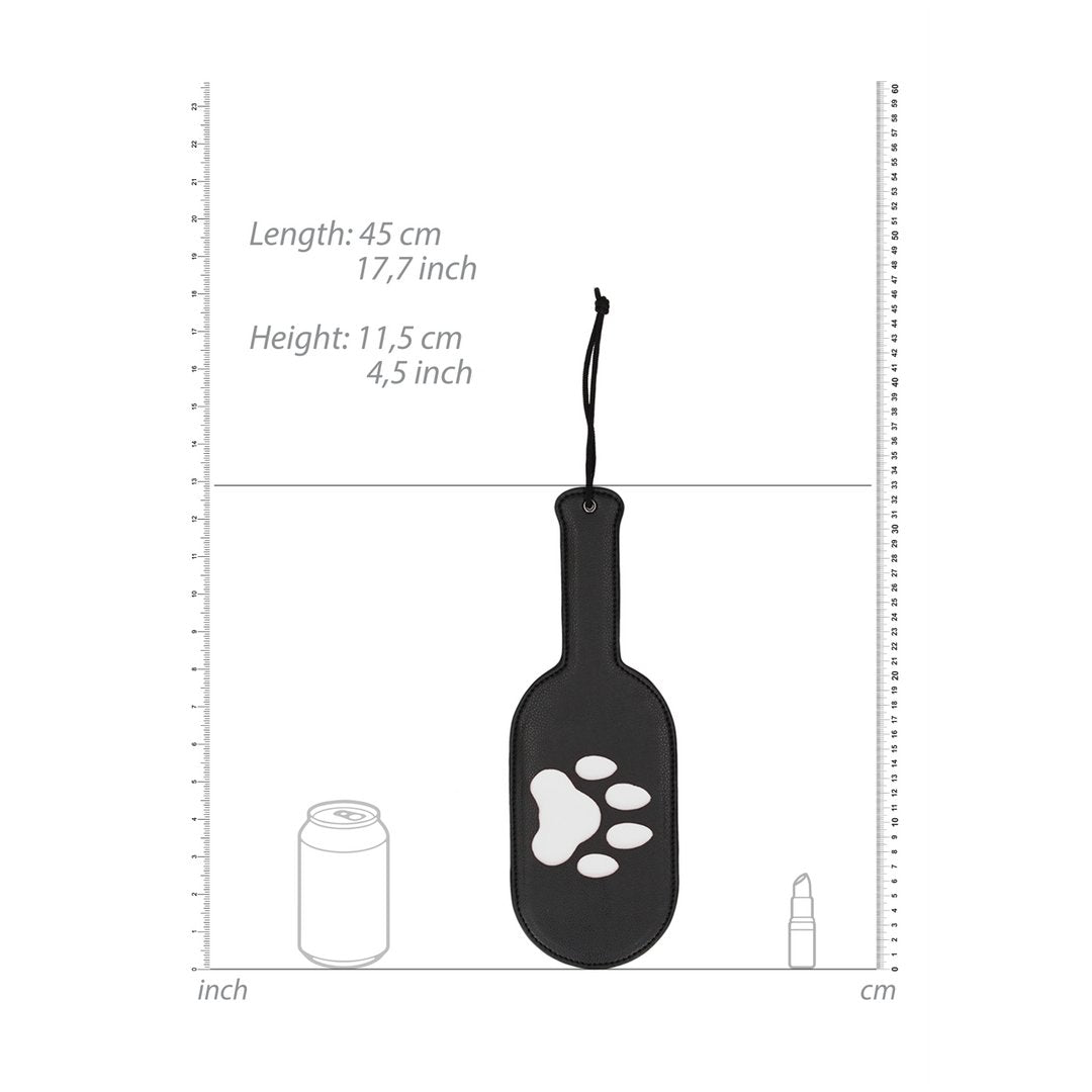 Paw Print Paddle voor Puppy Play - Perfect voor Rollenspellen en Training - EroticToyzProducten,Toys,Fetish,Slaan en Plagen,Peddels,,GeslachtsneutraalOuch! by Shots