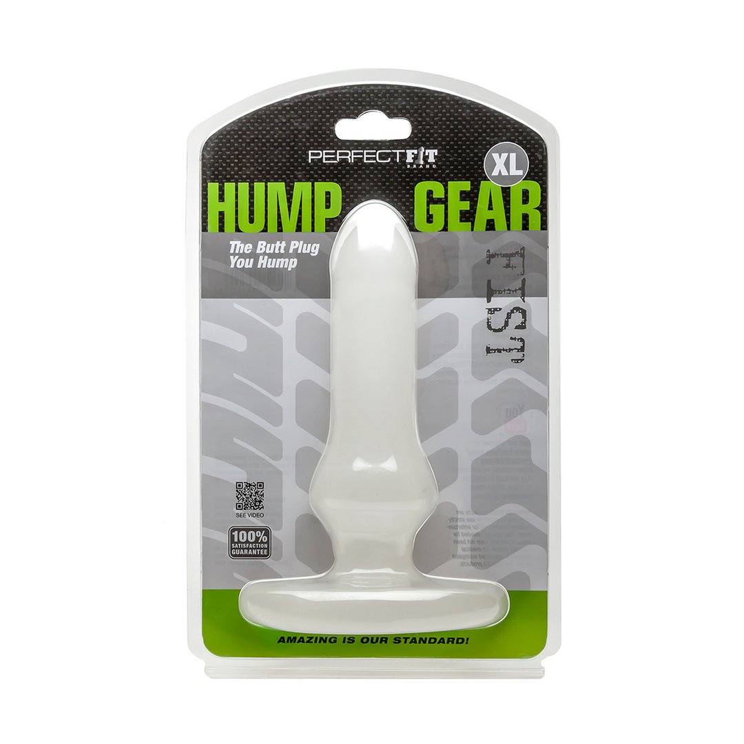 'Perfect Fit Hump Gear XL Doordringbare Butt Plug - Transparant' - EroticToyzButtplugs Anale Dildo's Niet VibrerendPerfectFitBrand