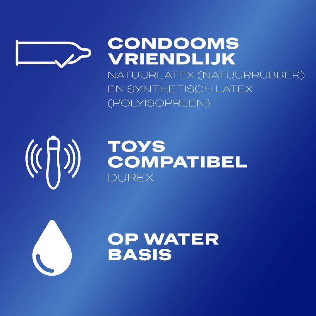 'Play Sensitive Gel Glijmiddel 50 ml - Transparant' - EroticToyzGlijmiddelen op WaterbasisDurex