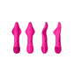 'Pleasure Kit #1 Vibrator Set met Verwisselbare Opzetstukken - Zwart' - EroticToyzToy SetsSwitch by Shots