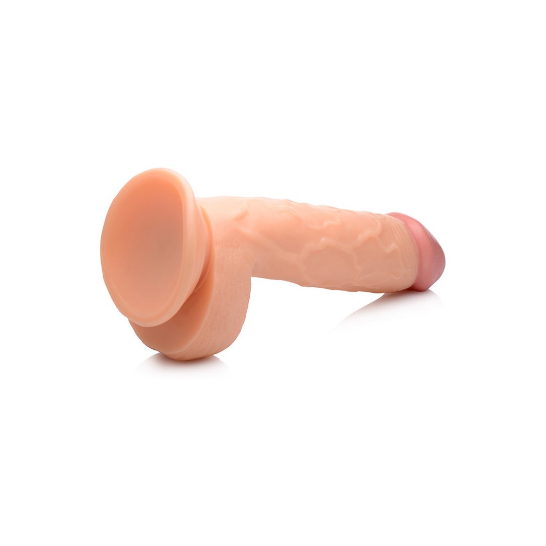 'POP Dildo Met Ballen 21 cm - Klaproos' - EroticToyzRealistische Dildo'sXR Brands