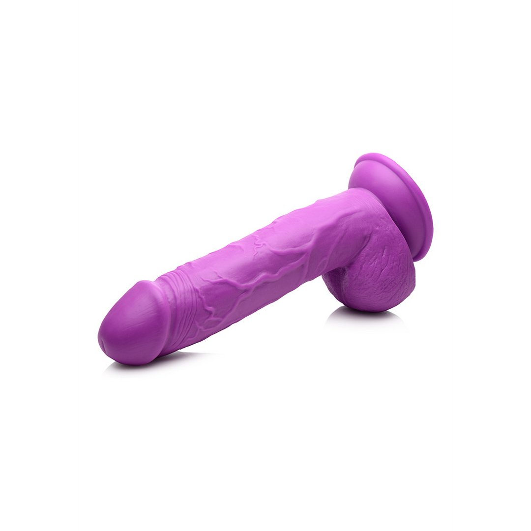 'POP Dildo met Ballen 21 cm - Klaproos' - EroticToyzRealistische Dildo'sXR Brands