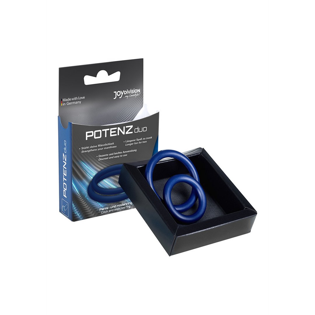 POTENZduo - Set van Cockringen - EroticToyzProducten,Toys,Toys voor Mannen,Cockringen,,MannelijkJoydivision