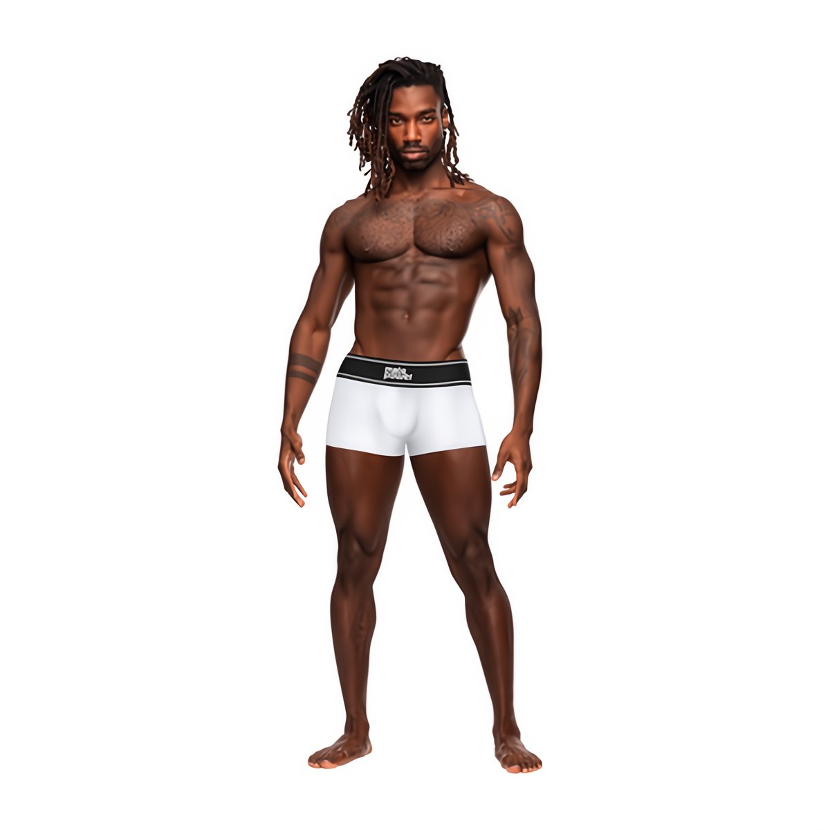 Pouch Short - XL - Wit - Comfortabele Pasvorm - EroticToyzProducten,Lingerie,Lingerie voor Hem,Boxershorts,,MannelijkMale Power