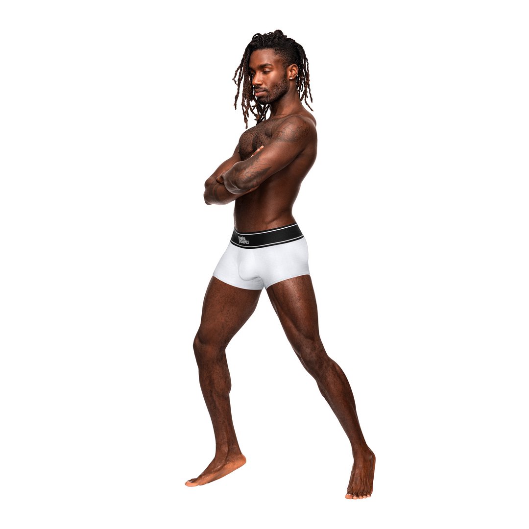 Pouch Short - XL - Wit - Comfortabele Pasvorm - EroticToyzProducten,Lingerie,Lingerie voor Hem,Boxershorts,,MannelijkMale Power