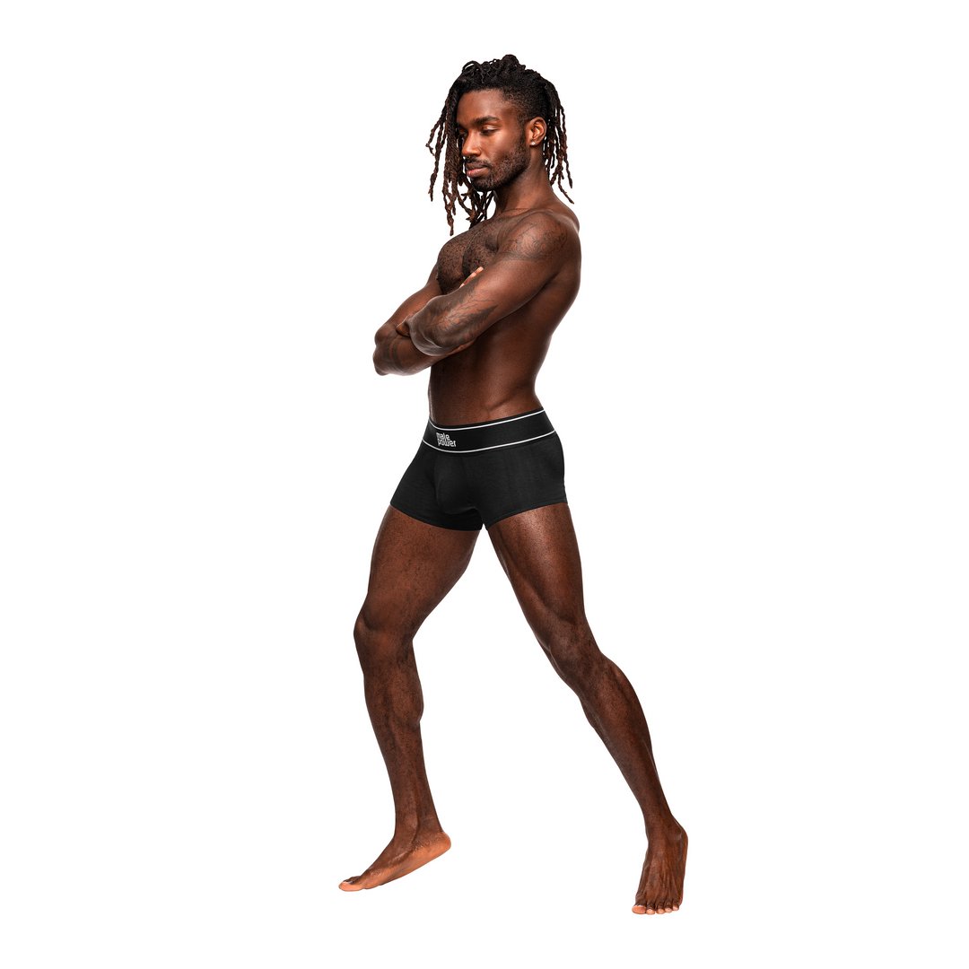 Pouch Short - Zwart - M - Comfortabele Pasvorm - EroticToyzProducten,Lingerie,Lingerie voor Hem,Boxershorts,,MannelijkMale Power