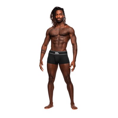 Pouch Short - Zwart - M - Comfortabele Pasvorm - EroticToyzProducten,Lingerie,Lingerie voor Hem,Boxershorts,,MannelijkMale Power