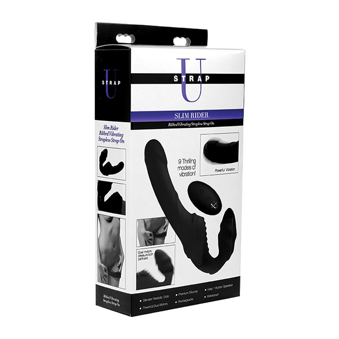 Pro Rider - Vibrerende Silicone Strapless Strap - On Dildo met Afstandsbediening - EroticToyzProducten,Toys,Vibrators,Strap On Vibrators,Strapless,,VrouwelijkXR Brands