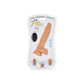 'Pro Sensual Swirl Thrust Dildo 7 Functies 18 cm - Zwart' - EroticToyzRealistische VibratorsCloud 9