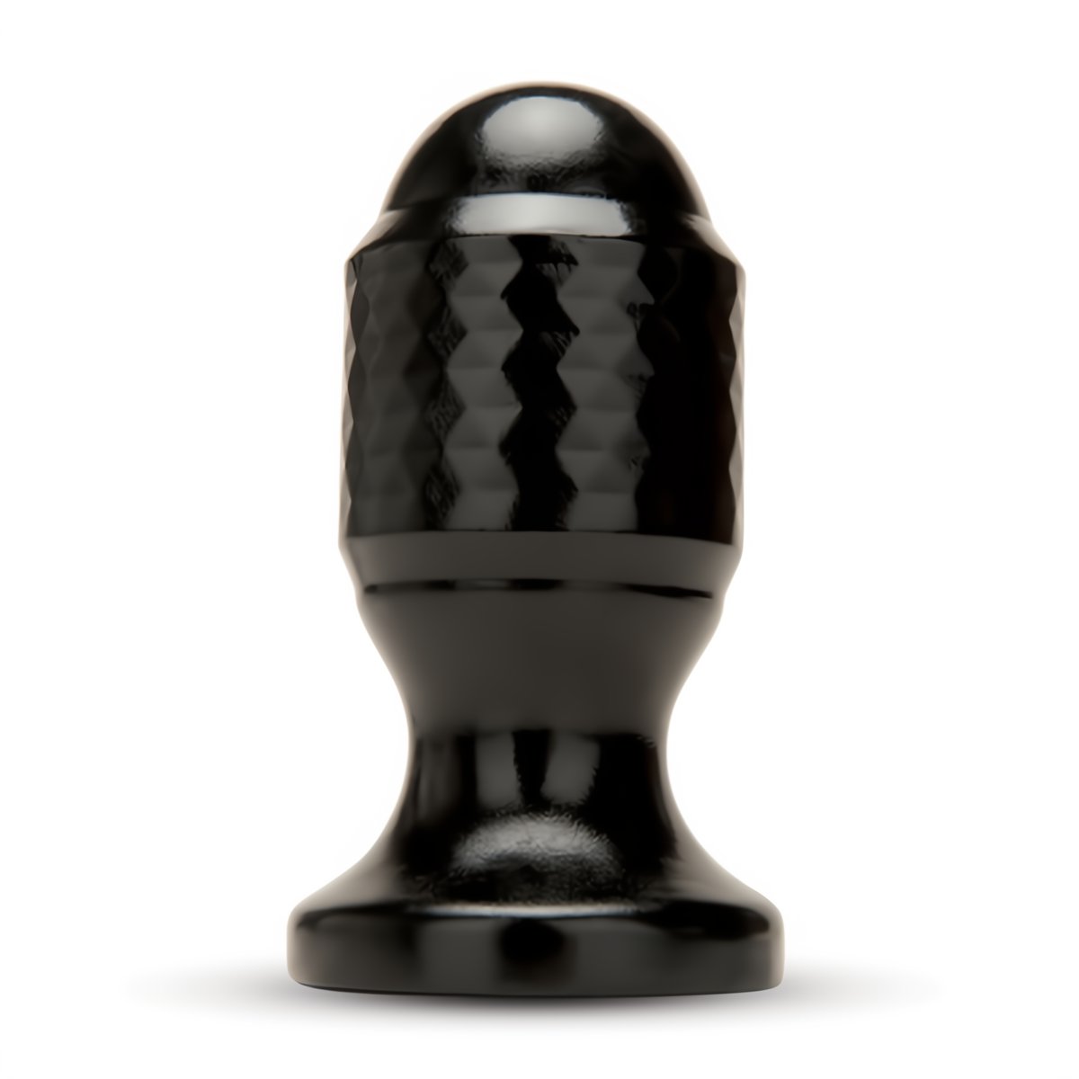 Prowler RED Butt Plug met Diamanttextuur - Zwart - EroticToyzButtplugs Anale Dildo's Niet VibrerendProwler Red