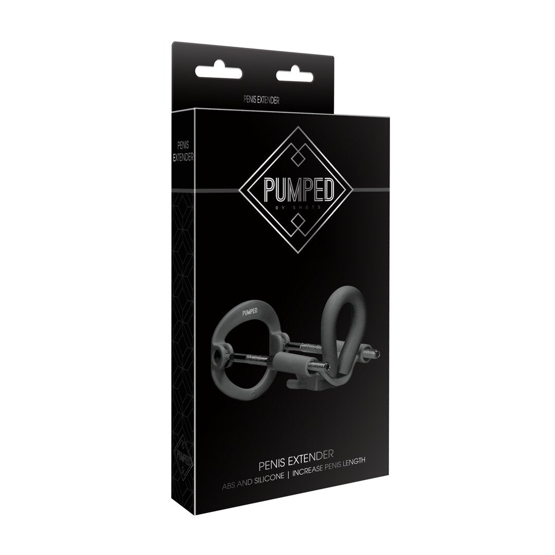 Pumped Penis Extender - Vergroot Lengte en Omvang van de Penis - EroticToyzProducten,Toys,Toys voor Mannen,Penispompen,Handmatige Pompen,,MannelijkPumped by Shots