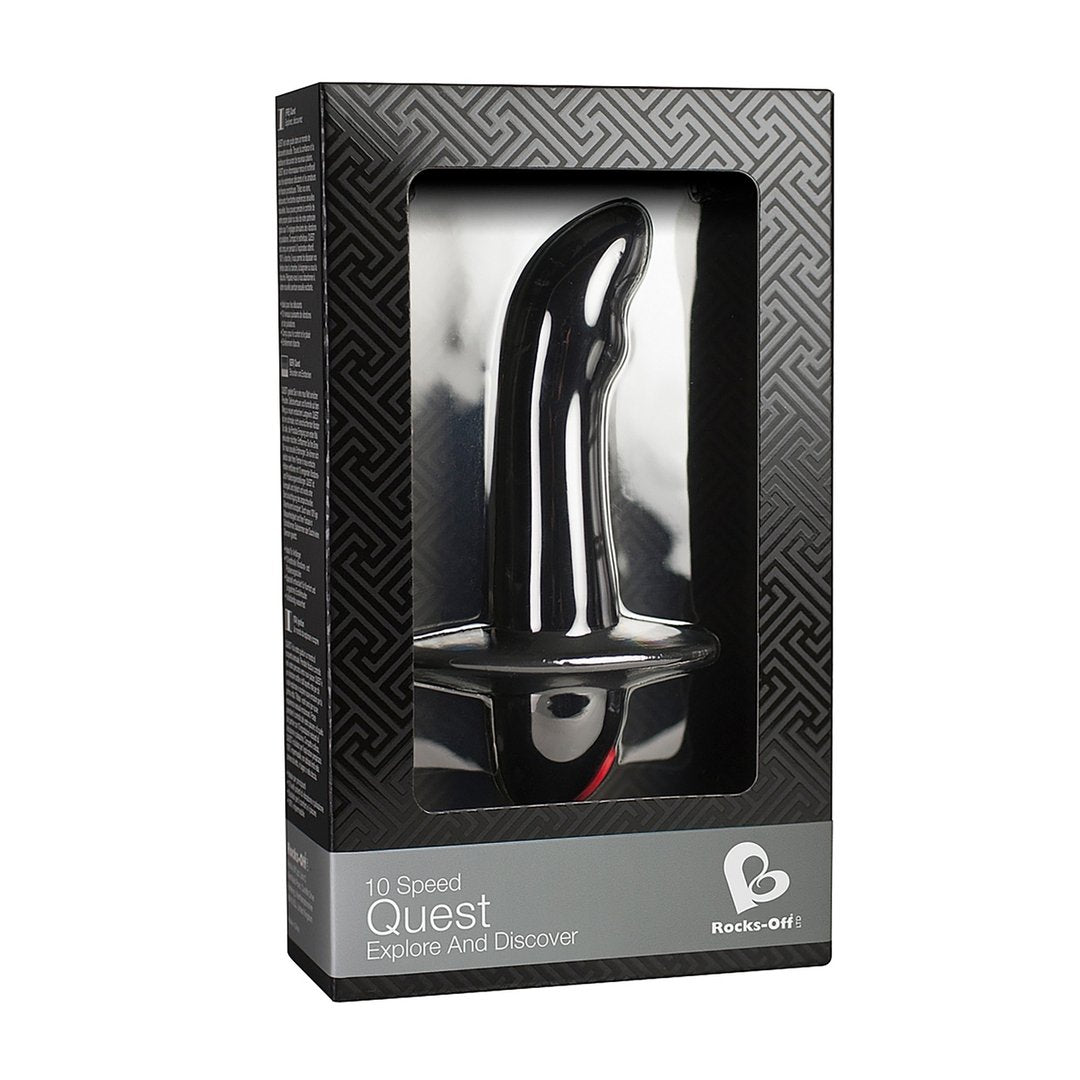 Rocks - Off Prostaat Massager Zwart - Pleasureplay ProstaatstimulatorenRocks - Off