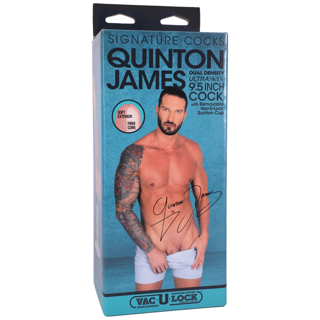 Quinton James - 24 cm Realistische Dildo Handgemaakt van ULTRASKYN - EroticToyzProducten,Toys,Dildos,Realistische Dildo's,,GeslachtsneutraalDoc Johnson