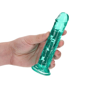 'Real Feel Dildo met Zuignap 14,5 cm - Transparant' - EroticToyzRealistische Dildo'sRealRock by Shots