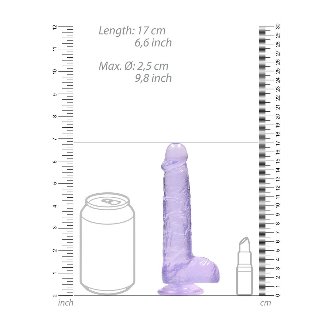 Realistische Dildo met Ballen - 15 cm - Zuignap Bevestiging - EroticToyzProducten,Toys,Dildos,Realistische Dildo's,,GeslachtsneutraalRealRock by Shots