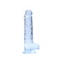 Realistische Dildo Met Ballen - 21 cm - Pleasureplay Realistische Dildo'sRealRock by Shots