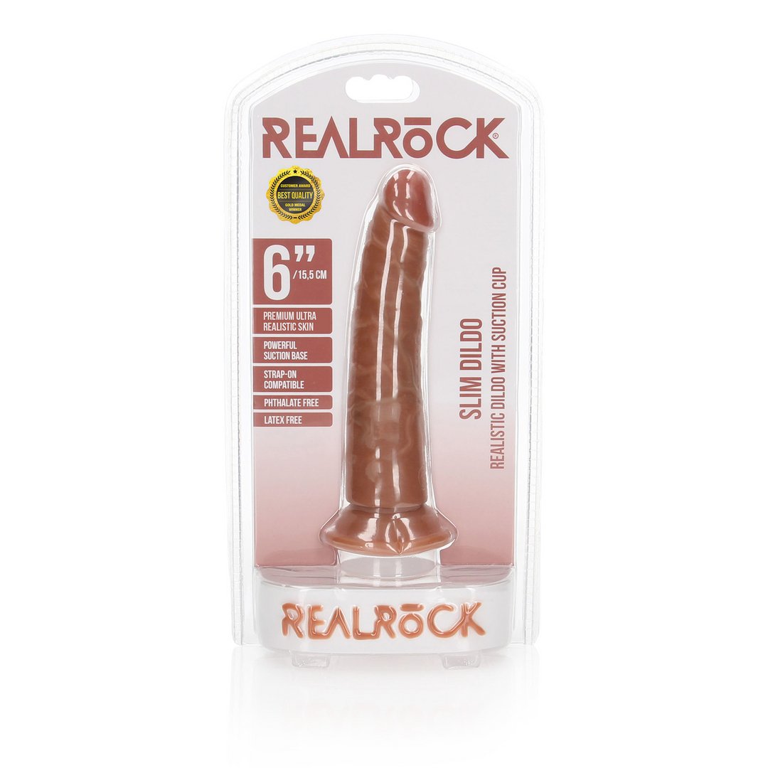 Realistische Dildo met Krachtige Zuignap - 15,5 cm - EroticToyzProducten,Toys,Dildos,Realistische Dildo's,,GeslachtsneutraalRealRock by Shots