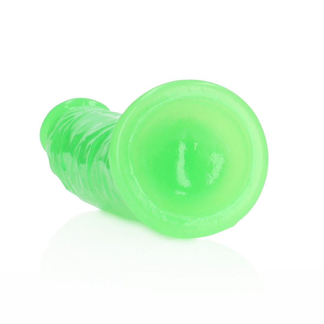 Realistische Dildo met Zuignap - 15,5 cm Glow in the Dark - EroticToyzProducten,Toys,Dildos,Realistische Dildo's,,RealRock by Shots