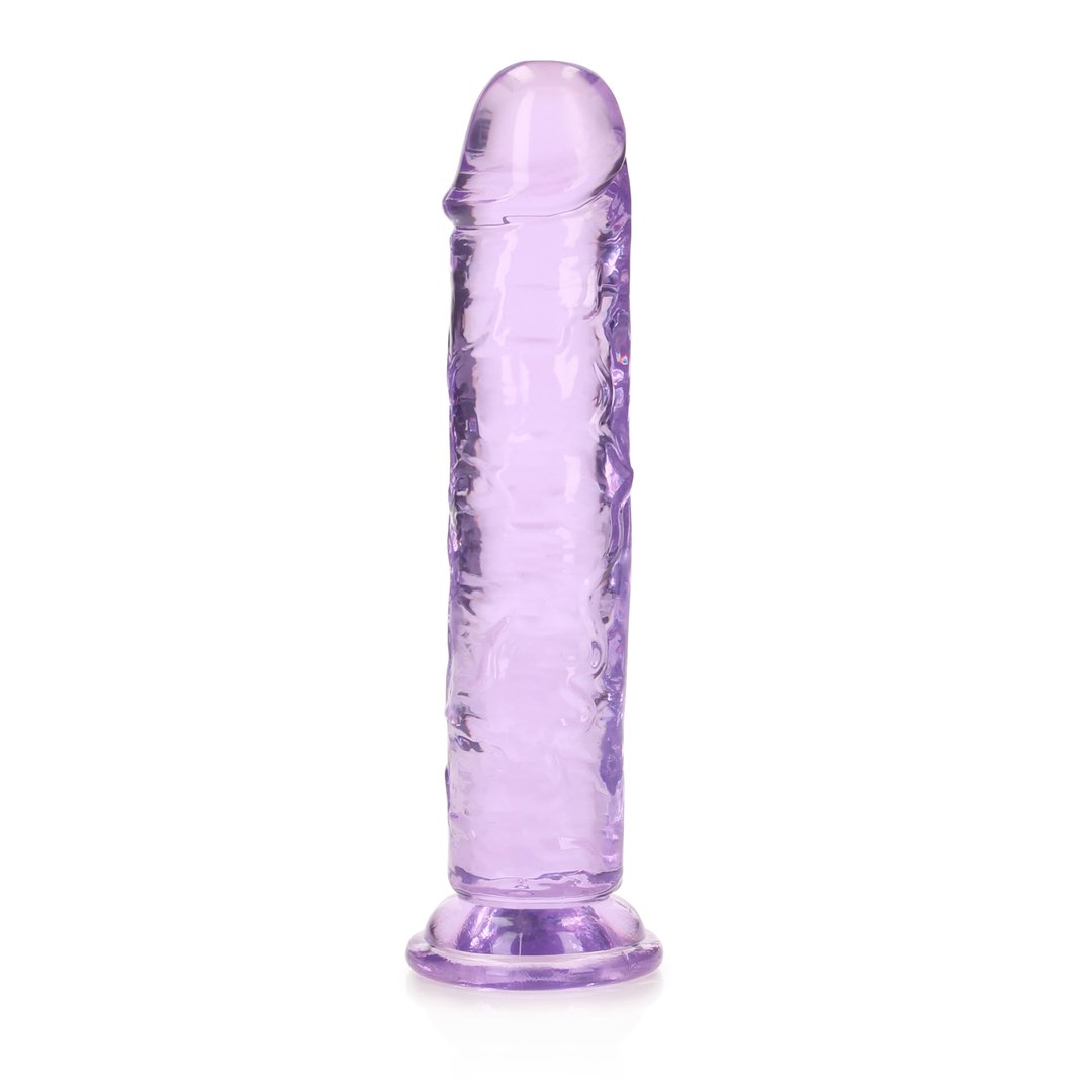 Realistische Dildo met Zuignap - 18 cm Transparant - EroticToyzProducten,Toys,Dildos,Realistische Dildo's,,RealRock by Shots