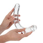 Realistische Dubbele Dildo - Kristalhelder 34 cm - Pleasureplay Dubbele Dildo'sRealRock by Shots