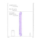 Realistische Dubbele Dildo - Helder 45 cm - Pleasureplay Dubbele Dildo'sRealRock by Shots