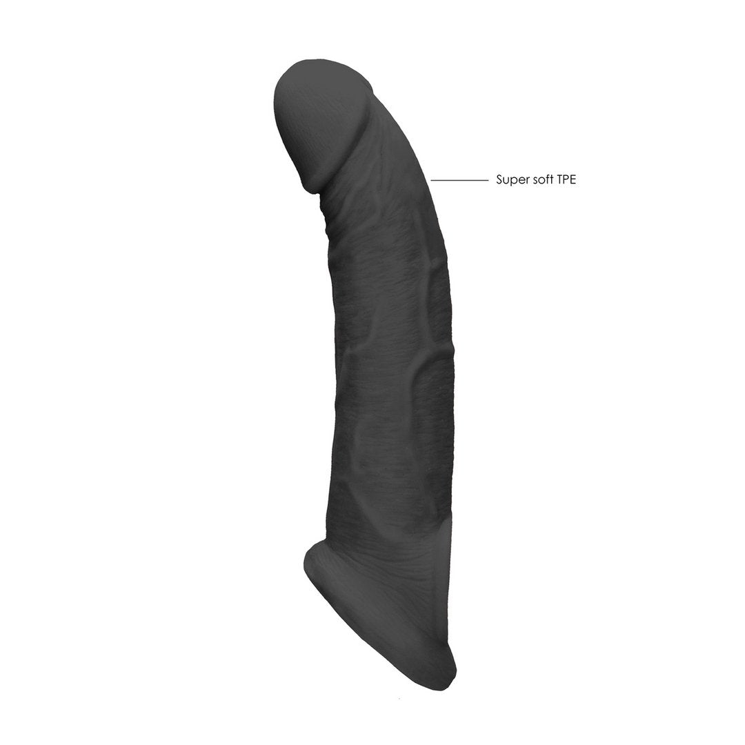 Realistische Penis Sheath - 23 cm - Fluweelzacht en Levensecht - EroticToyzProducten,Toys,Toys voor Mannen,Penis Sleeve,,MannelijkRealRock by Shots