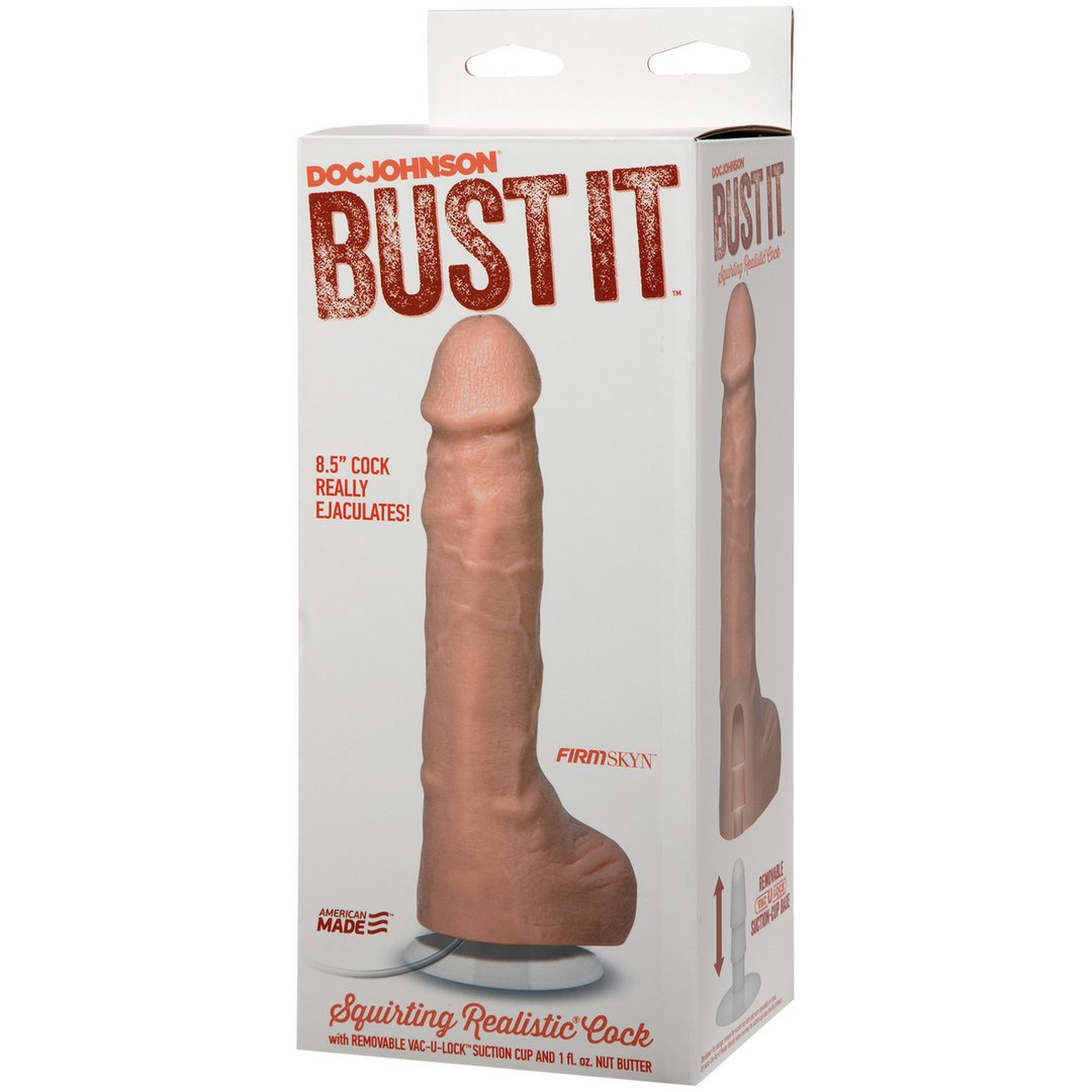 Realistische Squirting Dildo - 30 ml - EroticToyzProducten,Toys,Dildos,Realistische Dildo's,,GeslachtsneutraalDoc Johnson