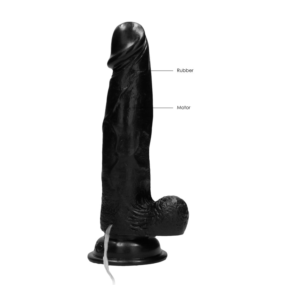 Realistische Vibrerende Dildo Met Scrotum - 20 cm - EroticToyzRealistische VibratorsRealRock by Shots