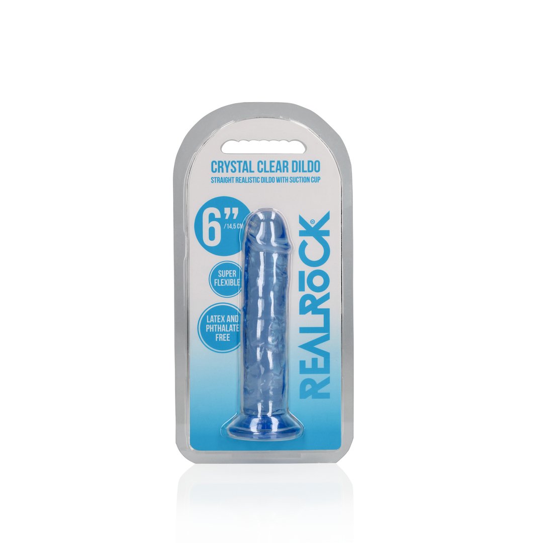 RealRock by Shots Realistische Dildo Met Zuignap 14,5 cm - Transparant - EroticToyzRealistische Dildo'sRealRock by Shots