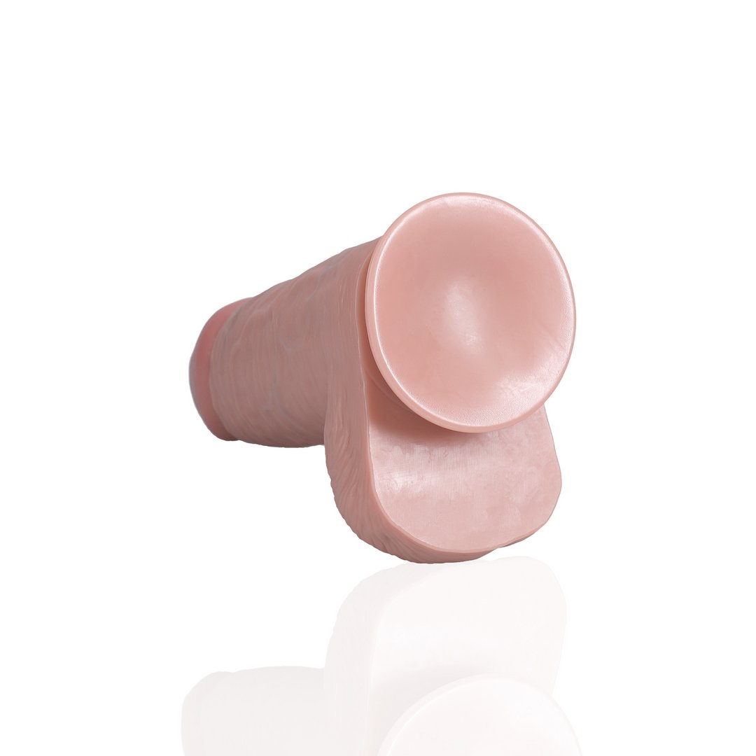 RealRock Dildo Extra Dik 20,3 cm met Ballen - Vleeskleur - EroticToyzRealistische Dildo'sRealRock by Shots